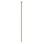 Gessi Pelle Излив потолочный для раковины, высота под заказ, цвет: nickel PVD 78096#720