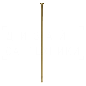 Gessi Pelle Излив потолочный для раковины, высота под заказ, цвет: brushed brass PVD 78096#727