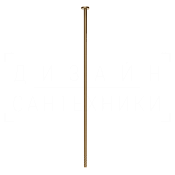 Gessi Pelle Излив потолочный для раковины, высота под заказ, цвет: deep bronze brushed PVD 78096#791