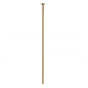 Gessi Pelle Излив потолочный для раковины 160 см, цвет: warm bronze PVD 78099#735