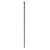 Gessi Pelle Излив потолочный для раковины 160 см, цвет: coffee bronze brushed PVD 78099#761