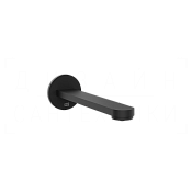 Gessi Pelle Излив настенный для раковины 21 см, цвет: matte black 78102#299
