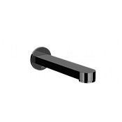 Gessi Pelle Излив настенный для ванны 20,1 см, цвет: black metal PVD 78103#706