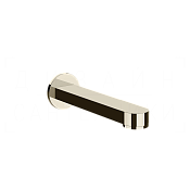 Gessi Pelle Излив настенный для ванны 20,1 см, цвет: nickel PVD 78103#720