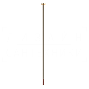Gessi Pelle Излив потолочный для раковины, высота под заказ, цвет: red cherry/warm Bronze PVD 78296#430