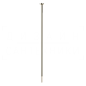 Gessi Pelle Излив потолочный для раковины 160 см, цвет: creme/nickel PVD 78299#433
