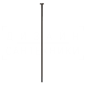 Gessi Pelle Излив потолочный для раковины 160 см, цвет: nero/black metal brushed PVD 78299#440