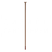 Gessi Pelle Излив потолочный для раковины 160 см, цвет: red cherry/copper brushed PVD 78299#445
