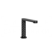 Gessi Pelle Излив отдельностоящий для раковины 12,3 см, цвет: matte black 78321#299