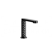 Gessi Pelle Излив отдельностоящий для раковины 12,3 см, цвет: black metal PVD 78321#706
