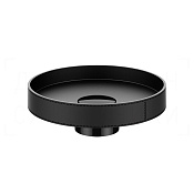 Gessi Pelle Раковина чаша d50х17,5h см, без перелива, цвет: nero/black metal PVD 78601#439