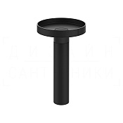 Gessi Pelle Раковина напольная d50х91,7h см, выпуск в пол, цвет: nero/matte black 78607#438