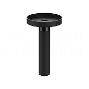 Gessi Pelle Раковина напольная d50х91,7h см, выпуск в пол, цвет: nero/black metal PVD 78607#439