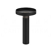 Gessi Pelle Раковина напольная d50х91,7h см, выпуск в пол, цвет: nero/black metal brushed PVD 78607#440