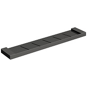 Boheme Qubic Полка подвесная 60 см, цвет: shine gun metall 10736-SGM