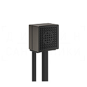 Gessi Immersiva Душевой гарнитур магнитный: ручной душ, держатель, шланг 150 см, цвет: black metal 57599#707
