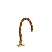 Gessi Jacqueline Излив отдельностоящий для раковины 18,5-19,5 см, цвет: brushed brass PVD 77021#727