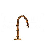 Gessi Jacqueline Излив отдельностоящий для раковины 18,5-19,5 см, цвет: warm bronze PVD 77021#735