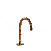 Gessi Jacqueline Излив отдельностоящий для раковины 18,5-19,5 см, цвет: coffee bronze brushed PVD 77021#761