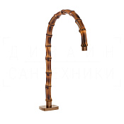 Gessi Jacqueline Излив высокий отдельностоящий для раковины 23,2-26,2 см, цвет: copper brushed PVD 77023#708