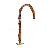 Gessi Jacqueline Излив высокий отдельностоящий для раковины 23,2-26,2 см, цвет: brass PVD 77023#710