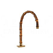 Gessi Jacqueline Излив отдельностоящий для раковины 24-25,5 см, цвет: warm bronze brushed PVD 77025#726