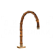 Gessi Jacqueline Излив отдельностоящий для раковины 24-25,5 см, цвет: warm bronze PVD 77025#735