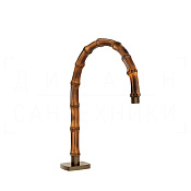 Gessi Jacqueline Излив отдельностоящий для раковины 24-25,5 см, цвет: coffee bronze brushed PVD 77025#761