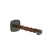 Gessi Jacqueline Излив настенный для раковины 18,5-20,5 см, цвет: black metal brushed PVD 77031#707