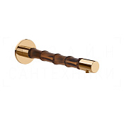 Gessi Jacqueline Излив настенный для ванны 21,8-23,8 см, цвет: warm bronze PVD 77041#735