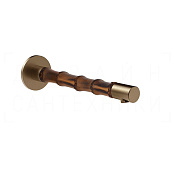 Gessi Jacqueline Излив настенный для ванны 21,8-23,8 см, цвет: coffee bronze brushed PVD 77041#761
