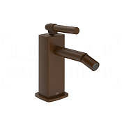 Gessi Jacqueline Смеситель для биде, без донного клапана, излив 11,6 см, цвет: dark bronze 77068#845