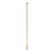 Gessi Jacqueline Излив потолочный для раковины 162,5-164,5 см, цвет: brushed brass PVD 77098#727