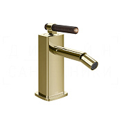 Gessi Jacqueline Смеситель для биде, с донным клапаном, излив 11,6 см, цвет: brass PVD 77267#710
