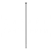 Gessi Jacqueline Излив потолочный для раковины 162,5-164,5 см, цвет: matte black 77298#299