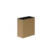 Gessi Jacqueline Стакан подвесной, латунный, цвет: deep bronze brushed PVD 77533#791