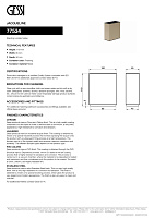 Gessi Jacqueline Стакан настольный, латунный, цвет: matte black 77534#299