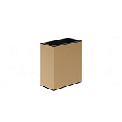 Gessi Jacqueline Стакан настольный, латунный, цвет: warm bronze brushed PVD 77534#726