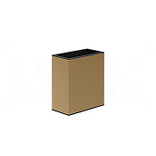 Gessi Jacqueline Стакан настольный, латунный, цвет: deep bronze brushed PVD 77534#791