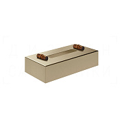 Gessi Jacqueline Диспенсер для бумажных салфеток, настольный, цвет: finox brushed nickel 77571#149