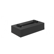 Gessi Jacqueline Диспенсер для бумажных салфеток, настольный, цвет: matte black 77571#299