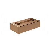 Gessi Jacqueline Диспенсер для бумажных салфеток, настольный, цвет: copper brushed PVD 77571#708