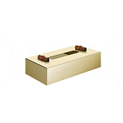 Gessi Jacqueline Диспенсер для бумажных салфеток, настольный, цвет: brass PVD 77571#710