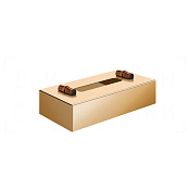 Gessi Jacqueline Диспенсер для бумажных салфеток, настольный, цвет: warm bronze PVD 77571#735