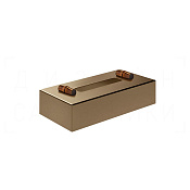 Gessi Jacqueline Диспенсер для бумажных салфеток, настольный, цвет: coffee bronze brushed PVD 77571#761