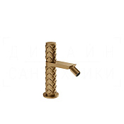 Gessi Pelle Tresse Смеситель для биде, без дон. кл., излив 10,9 см, цвет: warm bronze brushed PVD 78068#726