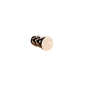 Gessi Pelle Крючок для полотенец одинарный, подвесной, цвет: copper PVD 78521#030