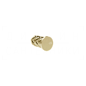 Gessi Pelle Крючок для полотенец одинарный, подвесной, цвет: brushed brass PVD 78521#727