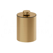 Gessi Pelle Корзина для мусора напольная 6 л, с крышкой, цвет: warm bronze brushed PVD 78590#726