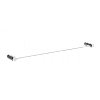 Gessi Pelle Полотенцедержатель 62,8 см, подвесной, цвет: chrome 78603#031